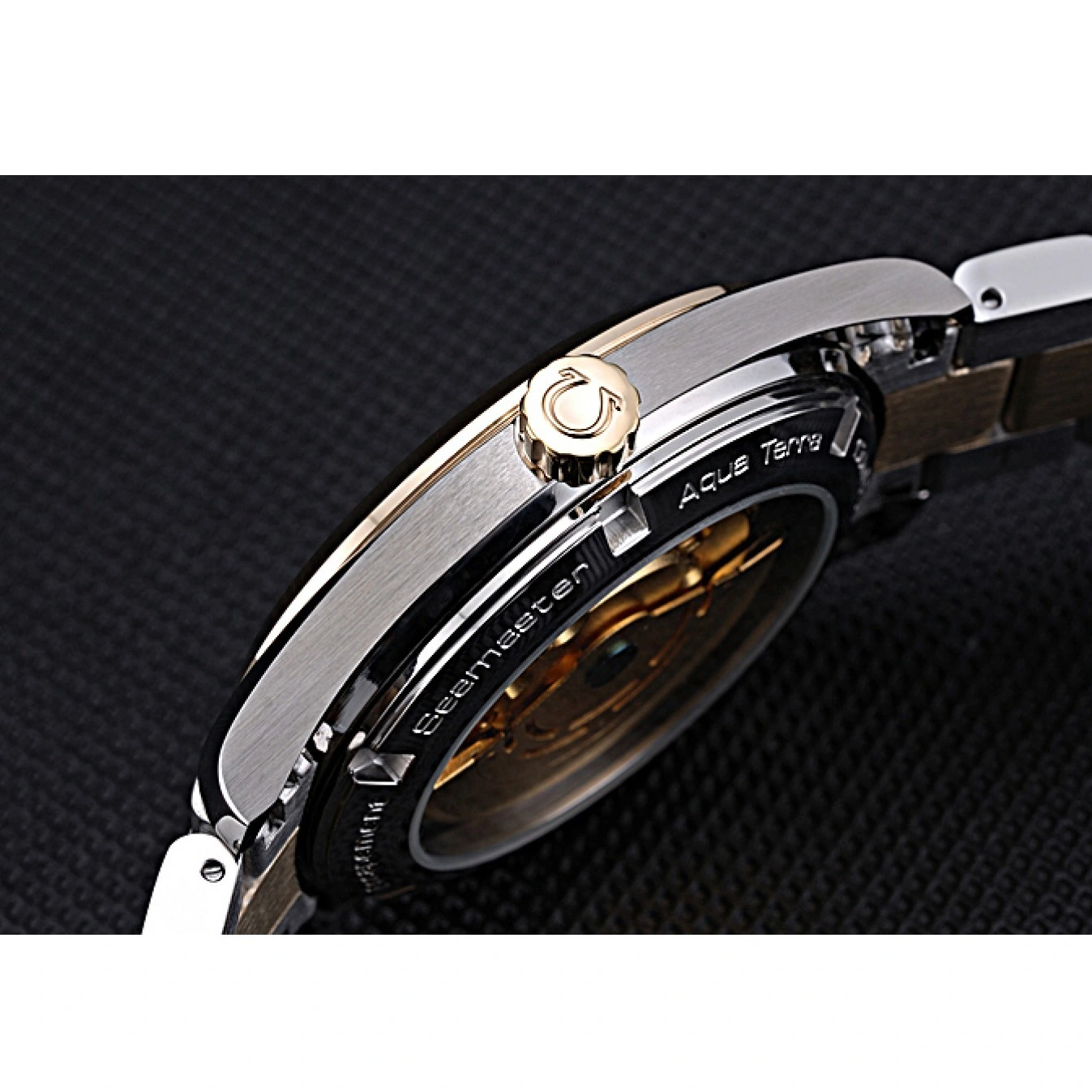 1028 Omega Seamaster White Dial Two Tone 622167